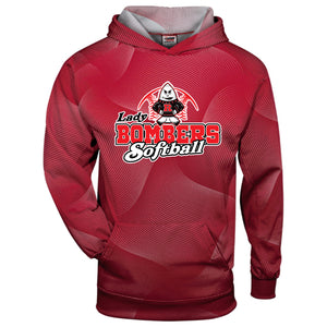 Lady Bomber Softball Performance Hooded Sweatshirt