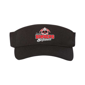 Lady Bomber Softball Visor